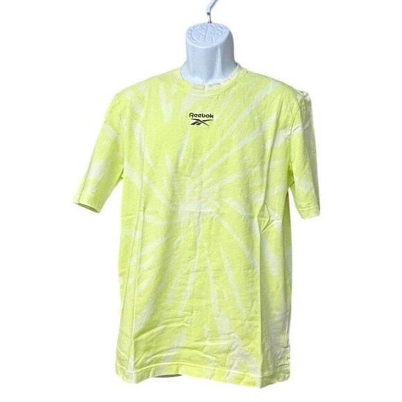 Reebok Unisex Classics Tie-Dye T-Shirt in Semi Energy Glow Size XS - Picture 3 of 10